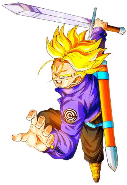 Trunks Super Saiyan Sword Wallpaper