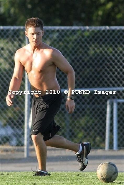 Soccer Shirtless Jensen Ackles Photo 15011810 Fanpop