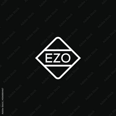 Ezo Letter Design For Logo And Iconezo Monogram Logovector