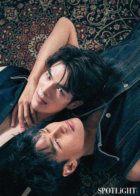 Pin By Cheyenne Burns On Kinnporsche Actors Cute Gay Couples Handsome Actors