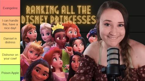 Ranking All The Disney Princesses Youtube