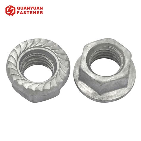 Hot Dip Galvanized Flange Nuts China Hot Dip Galvanized Flange Nuts