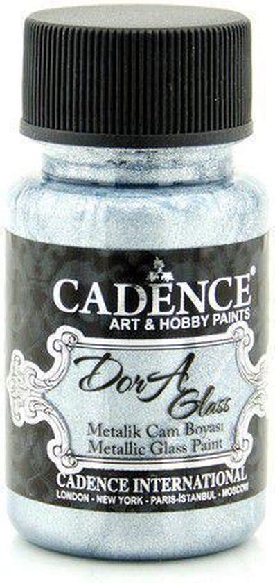 Cadence Dora Glas Porselein Verf Metallic Aqua 01 013 3145 0050 50 Ml