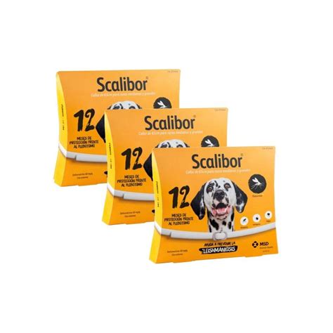 Scalibor Perro Grande Pack Ahorro 3 Collares 65cm Petsonic