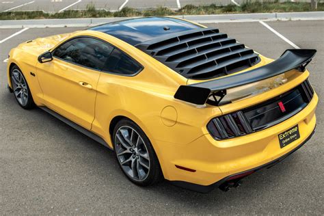 FFP 2015 2023 Ford Mustang Rear Window Louver Function Factory