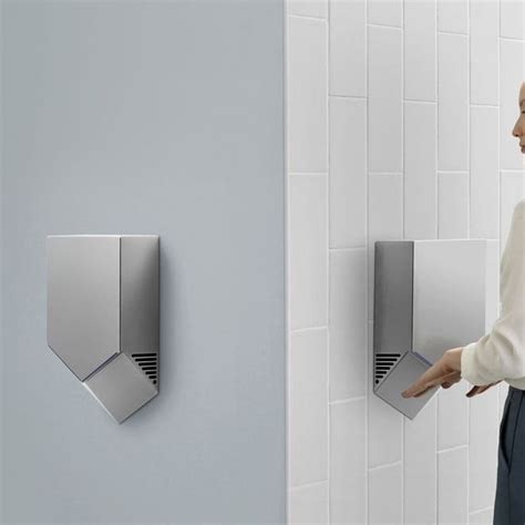 Electronic Hand Dryer Airblade V Dyson Wall Mounted Metal