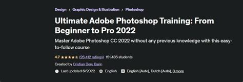 Best 3 Photoshop Courses Online 2024