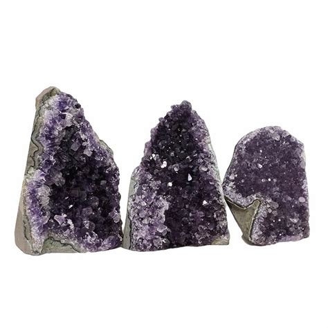 Kg Amethyst Crystal Geode Specimen Set Pieces Dn For Sale