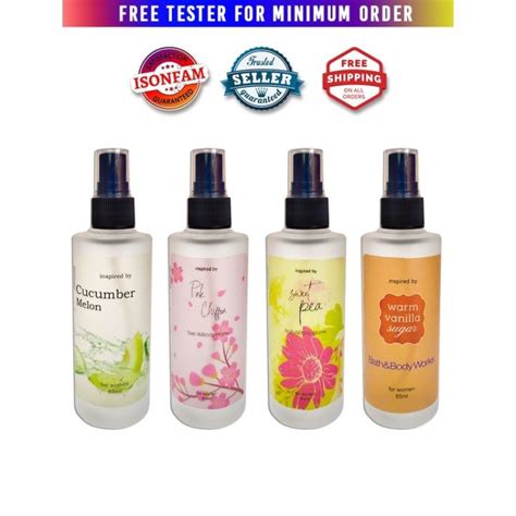 Isonfam Bbw Perfume Inspired Scent Oilbase Longlasting Ml Bottle