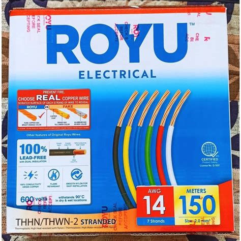 Original Royu Thhn Thwn Stranded Electrical Wire Mm Original