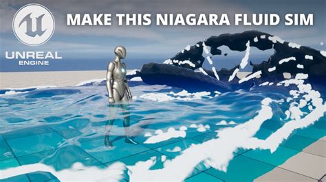 How To Create This Niagara Fluid Simulation In Unreal Engine Youtube