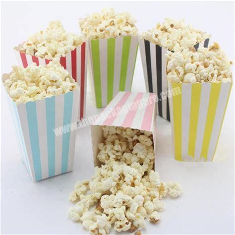 Disposable Food Grade Chicken Paper Box Popcorn Packing Buckets