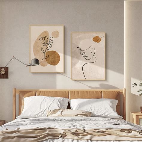 Amazon De Sarah Duke Er Abstrakt Poster Set Beige Geometrie