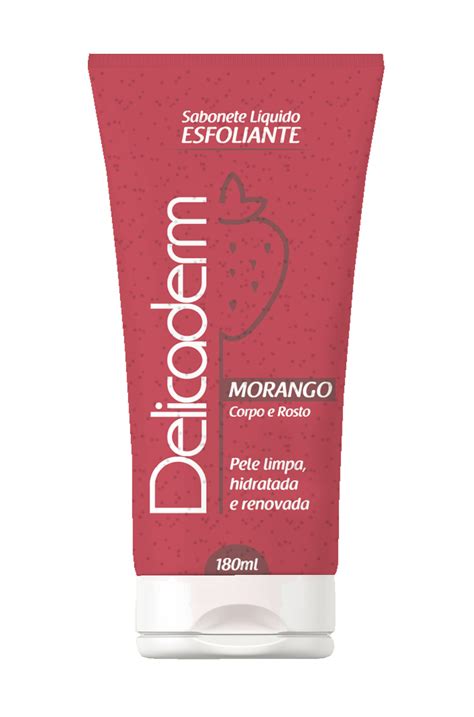 Cosmetoguia Sabonete Líquido Esfoliante Delicaderm Maracuja 180ml