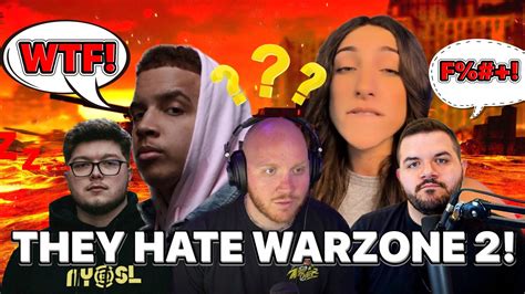 Streamers Hate Warzone And Mw Ft Joewo Courage Jd Aydan Etc