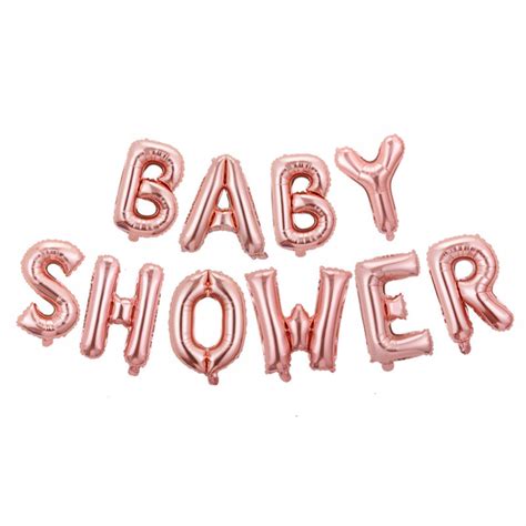 ZESTAW BALONY NAPIS BABY SHOWER GIRL DZIEWCZYNKA RÓŻOWE ROSE GOLD