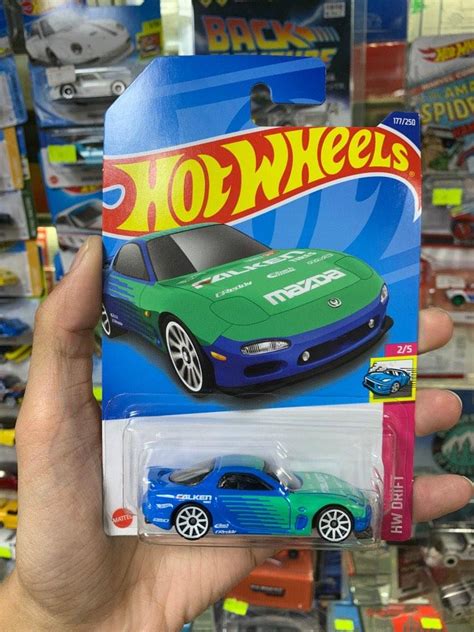 Hot Wheels Hotwheels Basic Card Hw Drift Series Mazda Rx Falken
