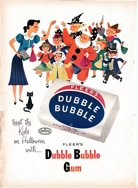 1953 Dubble Bubble Chewing Gum Polymer Fleers Original