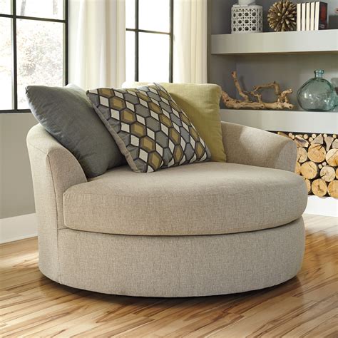 Bradfield Oversized Swivel Barrel Chair Wayfairca