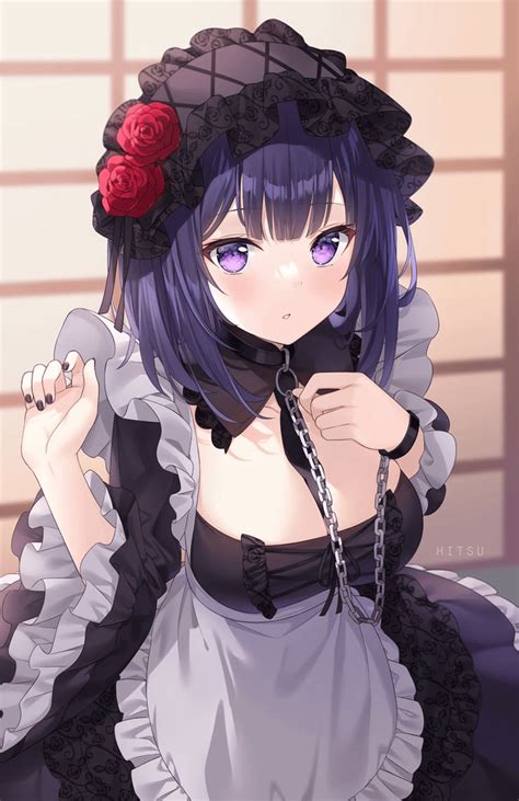 Blue Hair Cat Maid [original] R Animemaids