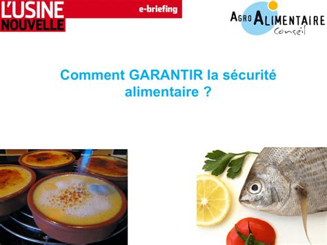 Comment Garantir La Sécurité Alimentaire