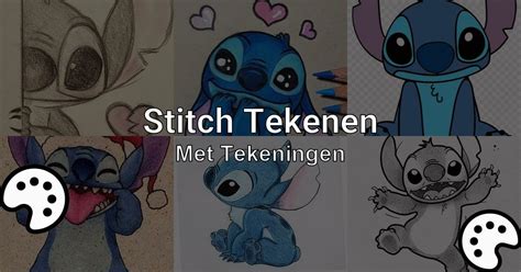 Disney Figuren Tekenen Stitch Leren Tekenen Zo Teken Je Alle Disney