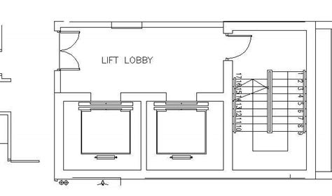 Floor Plan With Elevator