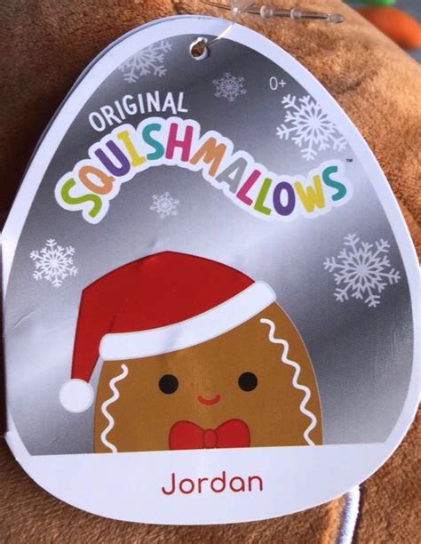 Jordan The Gingerbread Squishmallows Christmas Squadapp