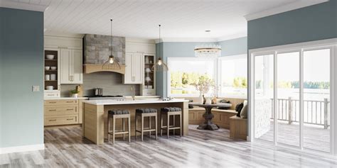 Minnesotan Lake House Kitchen And Breakfast Nook Dura Supreme Cabinetry