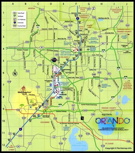 Orlando Florida Map [Orlando Florida on Map]