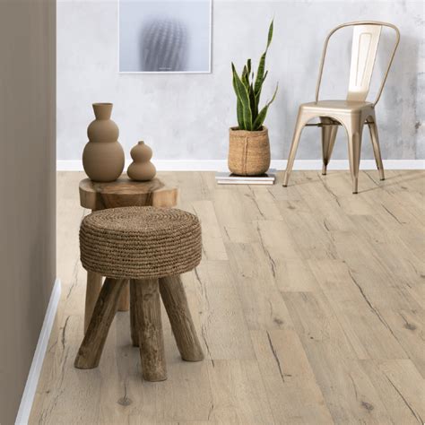 Rustic Oak 12mm Wood Effect Laminate Flooring Dfd