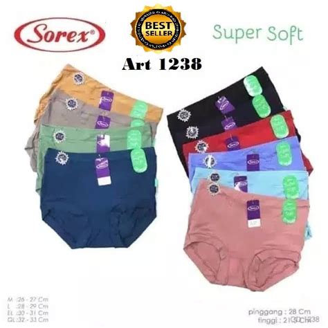 Jual Celana Dalam Wanita Super Soft Sorex CD Cewek Prempuan Super