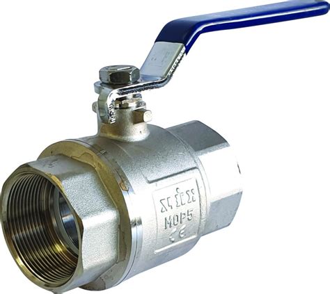 Mm Bmt Brass Nickel Plated S B Lever Ball Valve Hdpe Plumbing