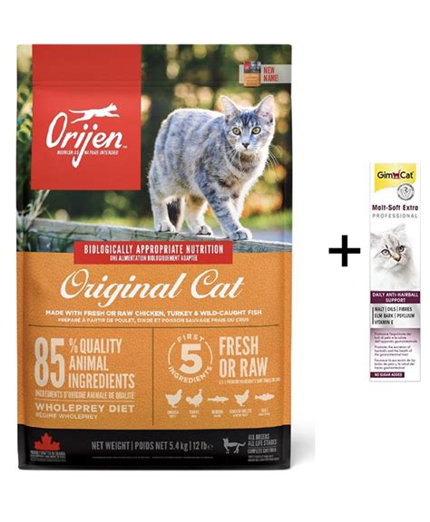 Orijen Cat Kitten Tahılsız Yavru Kedi Maması 5 4 Kg Gimcat Malt Extra