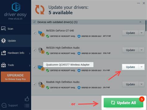 Qualcomm Atheros QCA9377 Driver | Update It Now - Driver Easy