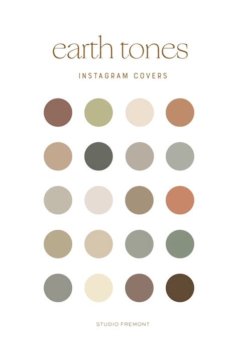 Earth Tones Instagram Highlight Covers Neutral Instagram Highlight