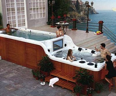 Two Level Hot Tub