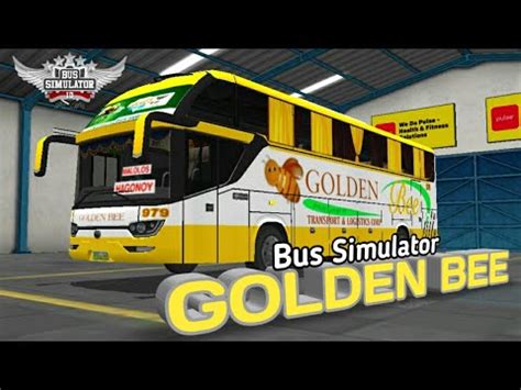 GOLDEN BEE Bus Simulator Indonesia YouTube