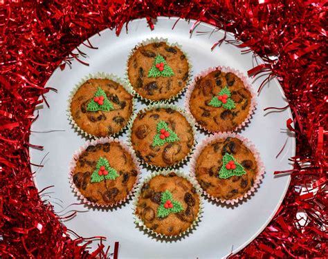 Christmas Fruit Cupcakes Sickly Sweet Creations