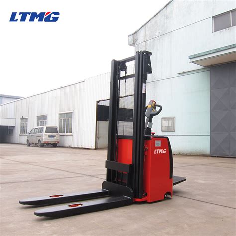 Ltmg Ton Semi Electric Stacker With Free Lift Mast Electric