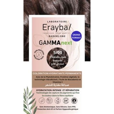 Erayba Gamma Next Coloration Chatin Clair Naturel Coloration