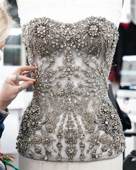 Alexander Mcqueen On Instagram Crafted From Crystal Embroidery The