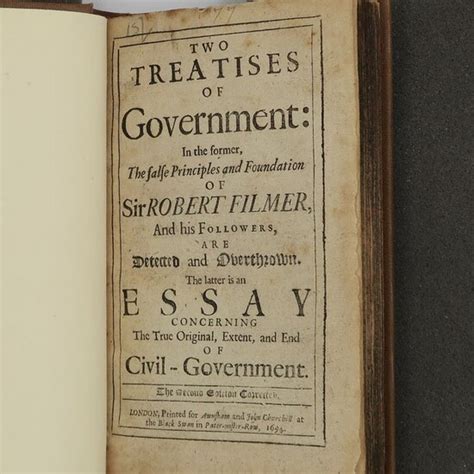 Two Treatises Of Government