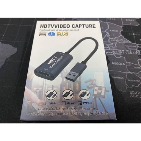 台灣現貨 Hdmi Usb Type A Type C 影像 擷取卡 採集卡 1080p Vlc、obs 、amcap 高cp撿便宜