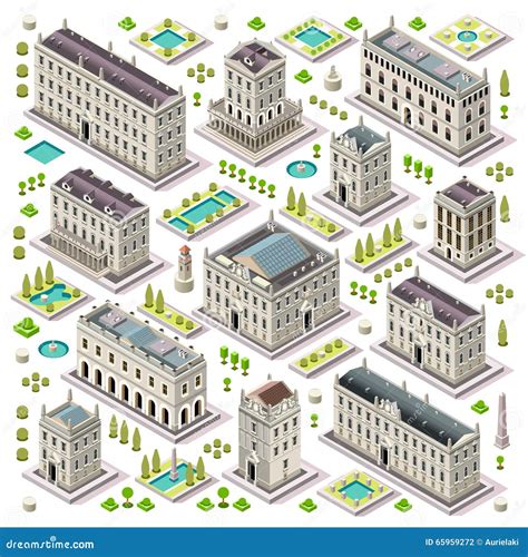 El Mapa De La Ciudad Fij Tejas Isom Tricas Ilustraci N Del Vector