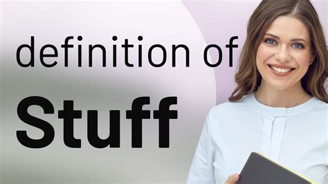 Stuff | STUFF definition - YouTube