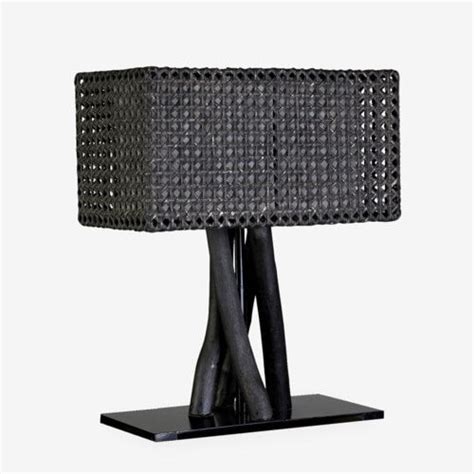Jungle Table Lamp With Rectangular Shape By Jeffan Modish Store