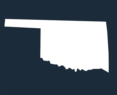 Oklahoma State Clipart - oklahoma-state-map-silhouette-style-clipart ...