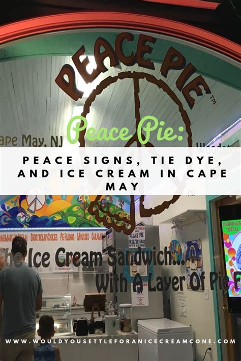 Review Of Peace Pie In Cape May Nj Cape May Peace Peace Sign