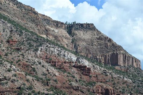 Jemez National Recreation Area In Jemez Springs New Mexico Stock Photo